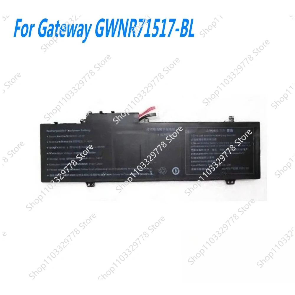 11.4V 5600MAH 63.84WH 5549567-3S1P Laptop power unit  For Gateway GWNR71517-BL N15RPB Series