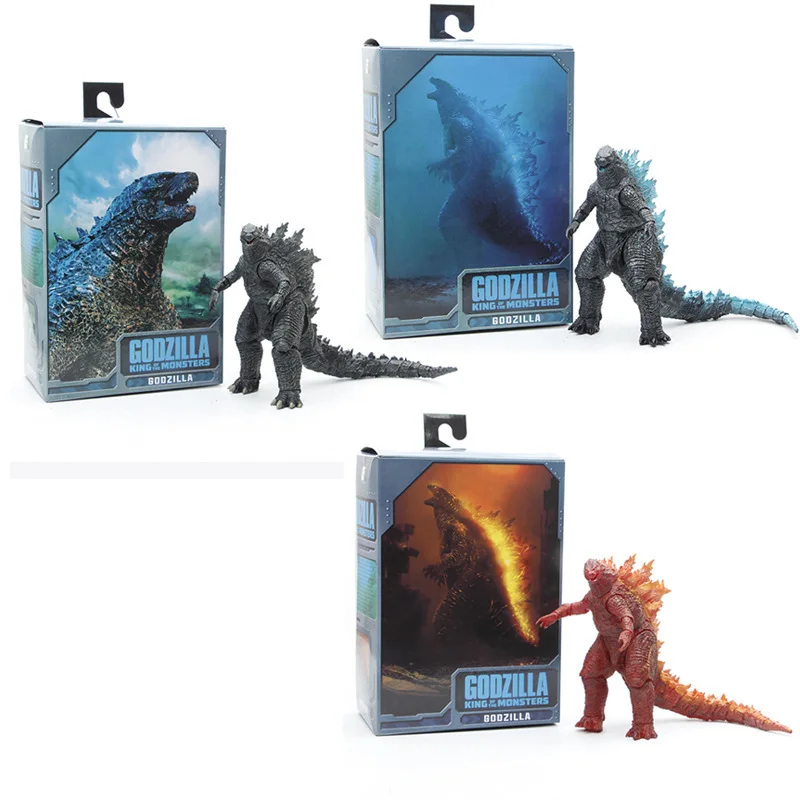 3 TYPES Godzilla Figure Anime Monster King Action Model Toys Gojira Movie Arts Figuras Brinquedos Doll Figma Kids Birthday Gifts