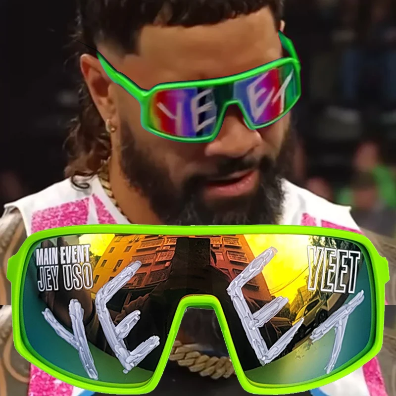 Jey Uso YEET Sunglasses for adult and youth / cildren Red Yeet Sports Shades Fanatics