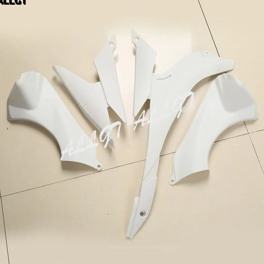 Fairing Body Set Kits For KAWASAKI Ninja ZX6R ZX-6R ZX600P 2007-2008 Unpainted White 1 Set image 4