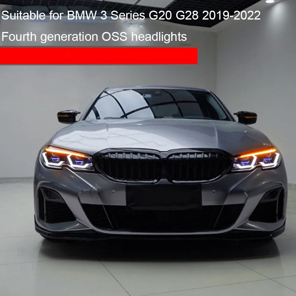 Car Accessories for BMW G20 Head Lights 2018 2019 2020 -2022 G28 Headlight 325i 320i DRL Turn Signal LowHigh Beam Projector Lens