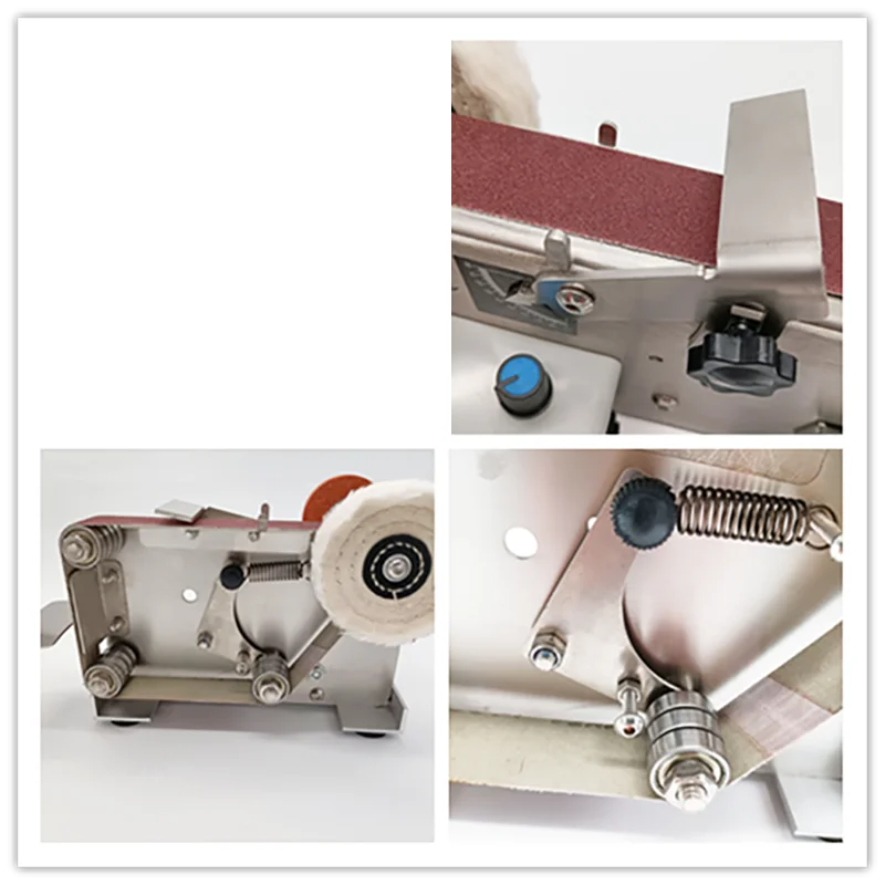 Mini Electric Belt Machine DIY Polishing Machine Polishing Machine Fixed Angle Sharpener Blade Machine