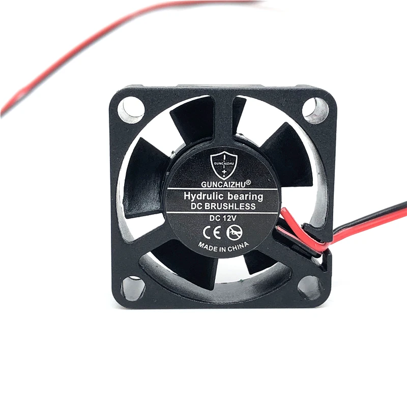 Impressora 3D Mute Fan 3010, 30mm, 30x30x10mm, 3cm, Placa gráfica, Ventilador de refrigeração, 24V, 0.05A com 2 pinos, Novo