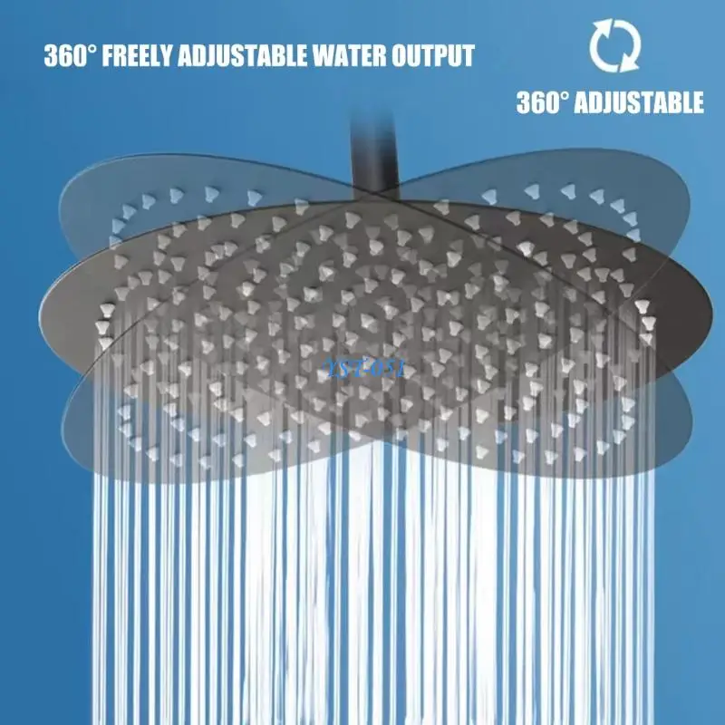 

E15A Strong Steel Shower Head Water Saving Ensuring Long Service Performances & Easy Installation for Bathroom