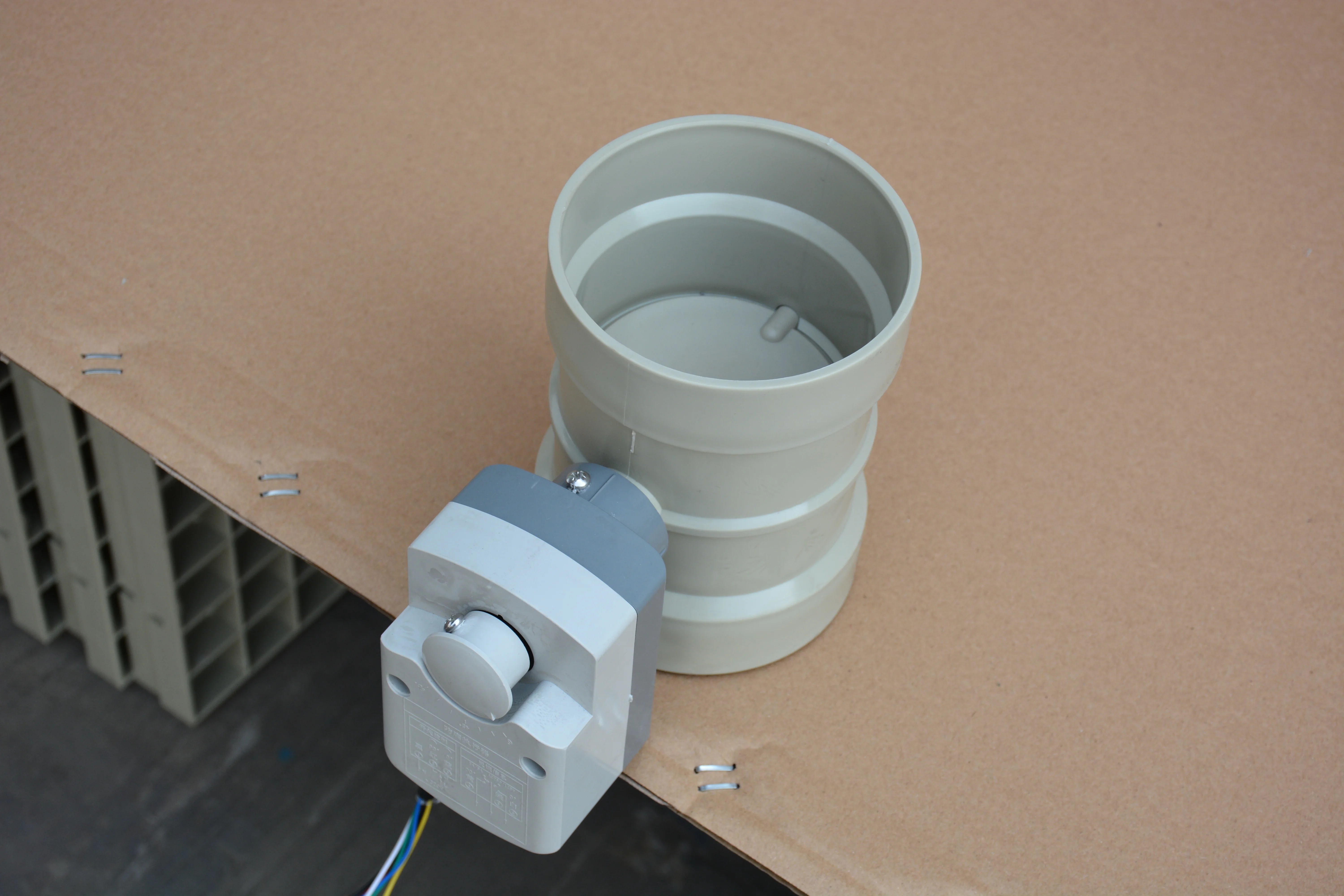 Butterfly Electric Actuated Air Valve with PP Material