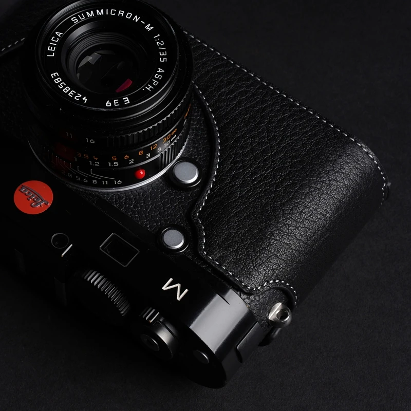

Genuine Leather Handmade Camera Half Case Camera Bag Design for Leica M M-P M240p MM