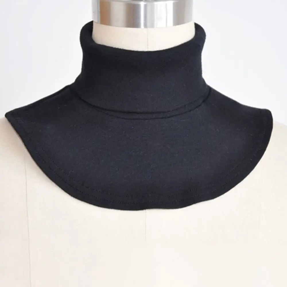 Half Top Fake High Collars Cotton Multicolor Removable Neck Cover Detachable Apparel accessories Extensions Collars Unisex
