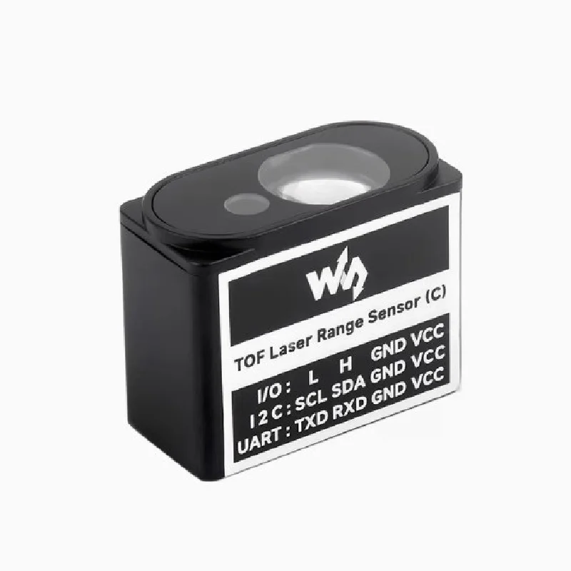 ace, 1mm Resolution, 905nm Laser, MiWaveshare TOF Time-of-Flight Sensor, UART Serial I2C Interfni Radar Module for DIY Robotics