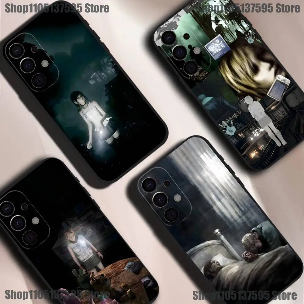 

S-Silent Horror Hill Game Phone Case For Samsung S25,S24,S21,S22,S23,S30,Ultra,S20,Plus,Fe,Lite,5G Black Cover