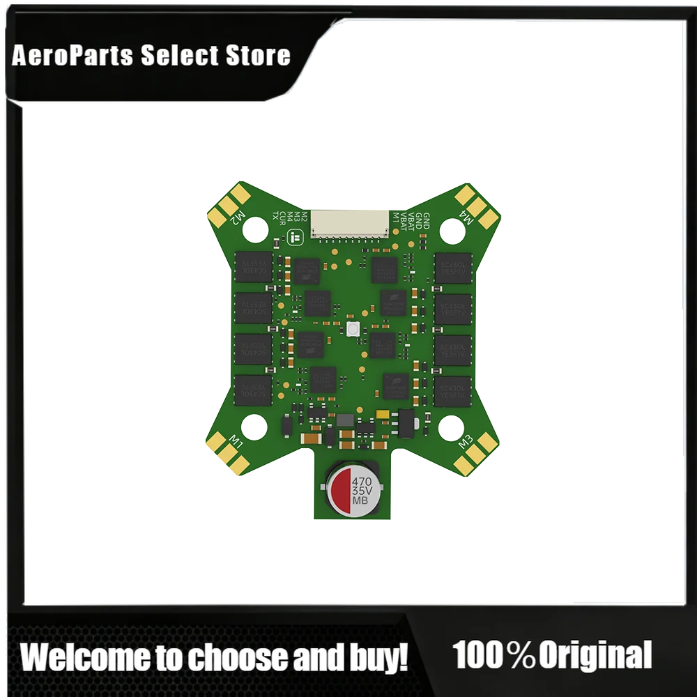 AP1iFlight BLITZ E55 4-IN-1 ESC 2-6S Support DShot150/300/600/MultiShot/OneShot For FPV Parts