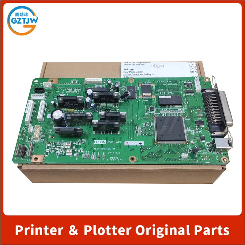 Original matrix printer mainboard motherboard For Epson PLQ20K English main board Formatter Printer Parts