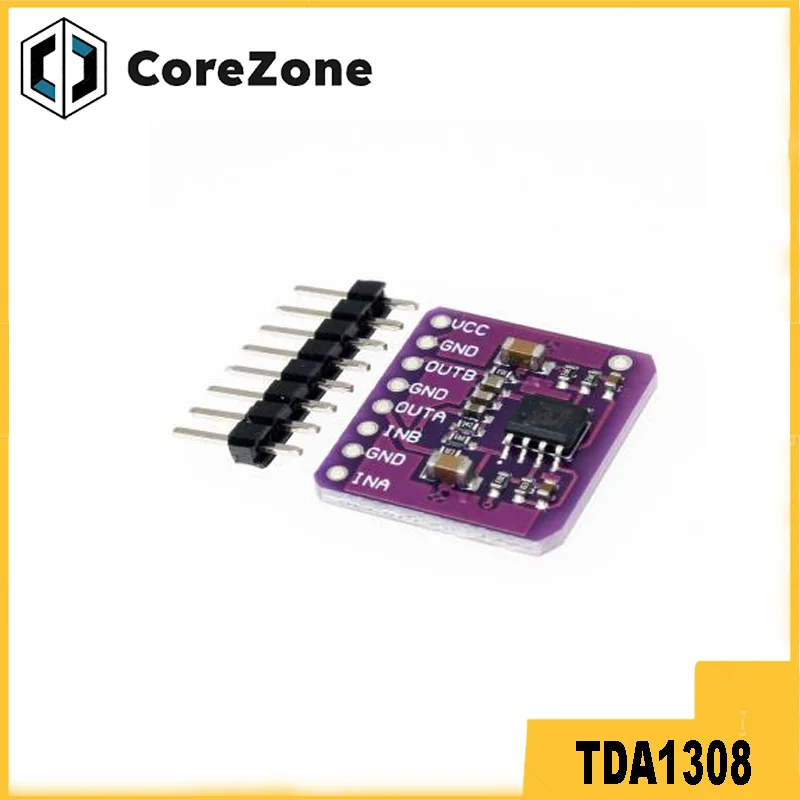 TDA1308 Stereo Headphone Amplifier Board Headset Amp Preamplifier Board Module 3V-6V