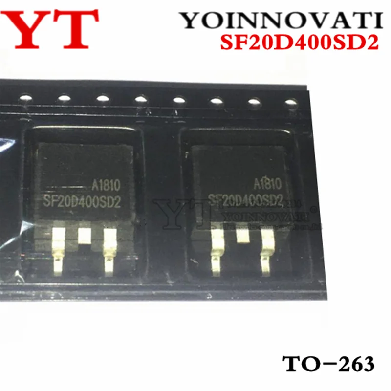 10pcs SF20D400SD2 20D400 TO-263 400V 20A IC