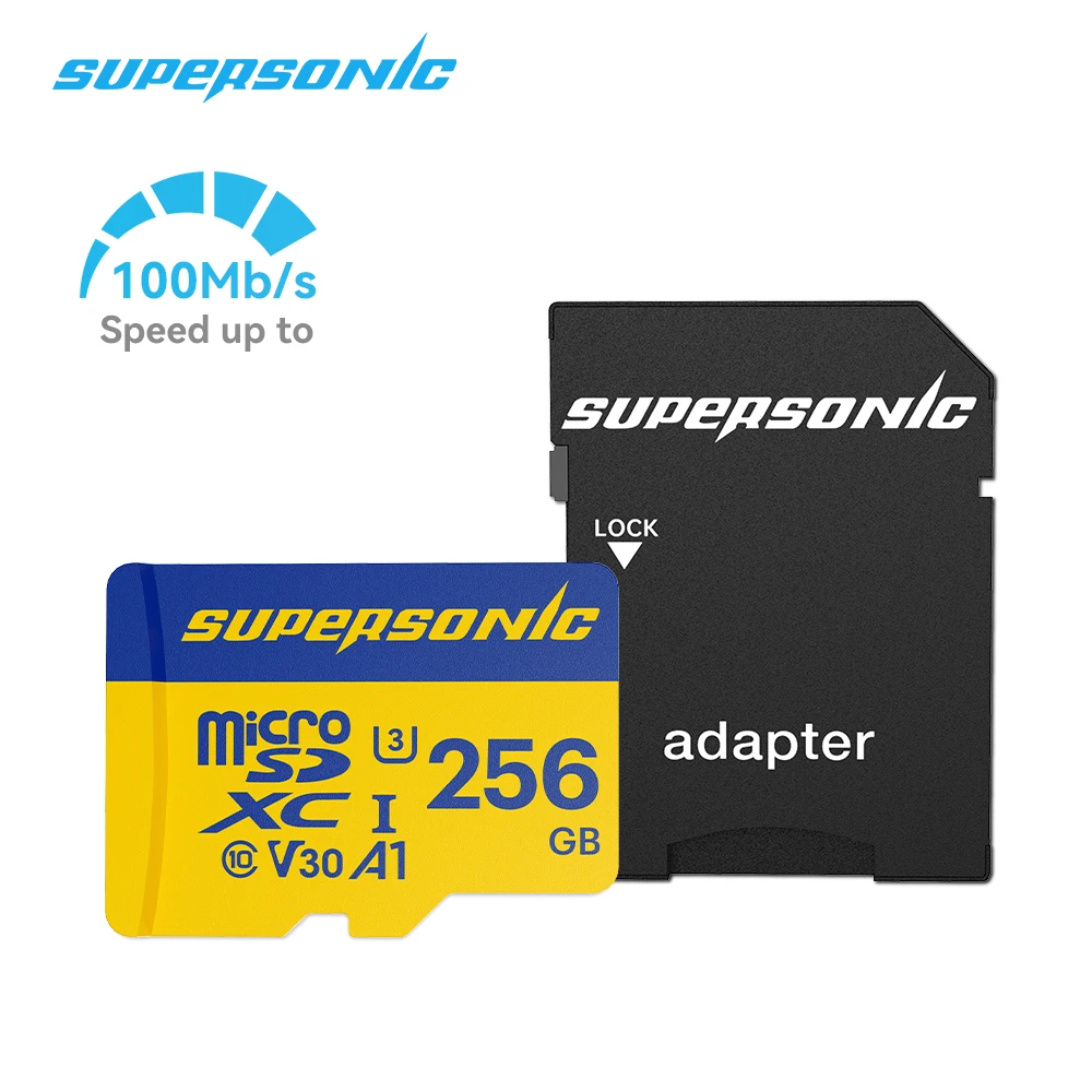 

Карта памяти Supersonic 256 ГБ 128 ГБ 64 ГБ 32 ГБ TF micro sd карта класса 10 флэш-карта Memory Microsd для ПК Samrtphone с Adater