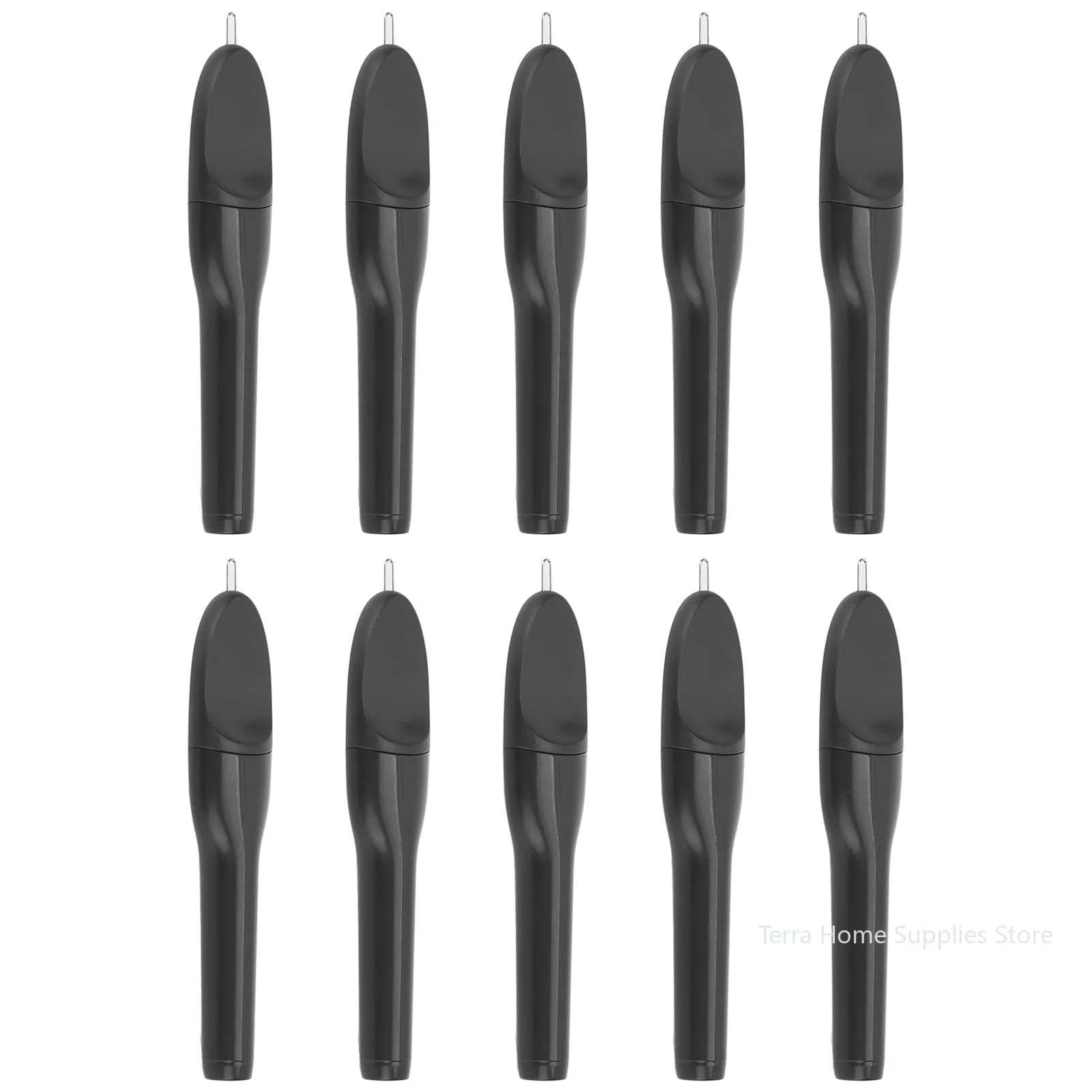 10pcs Hearing Aid Cleaning Brush Portable Hearing Amplifier Brushes with Wax Loop and Magnet Ear Care Accessories Hearing Aid
