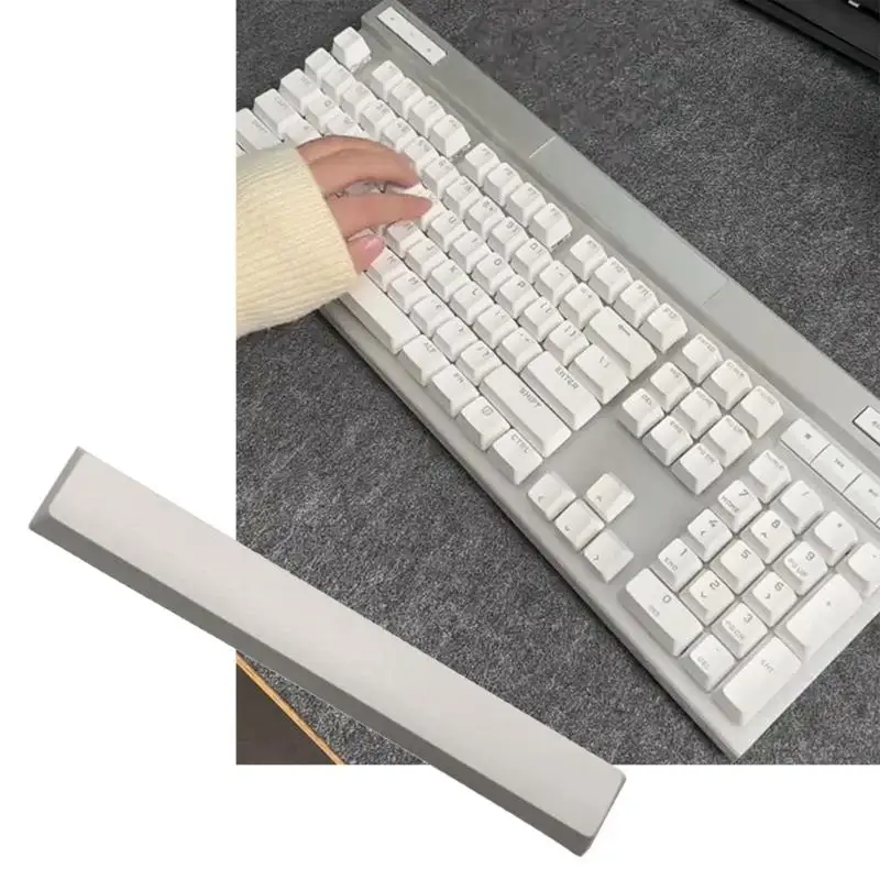 Y1UB Thick 6.5U Spacebar Keycap Replacement for K70 RGBs K65 K63 Mechanical Keyboards