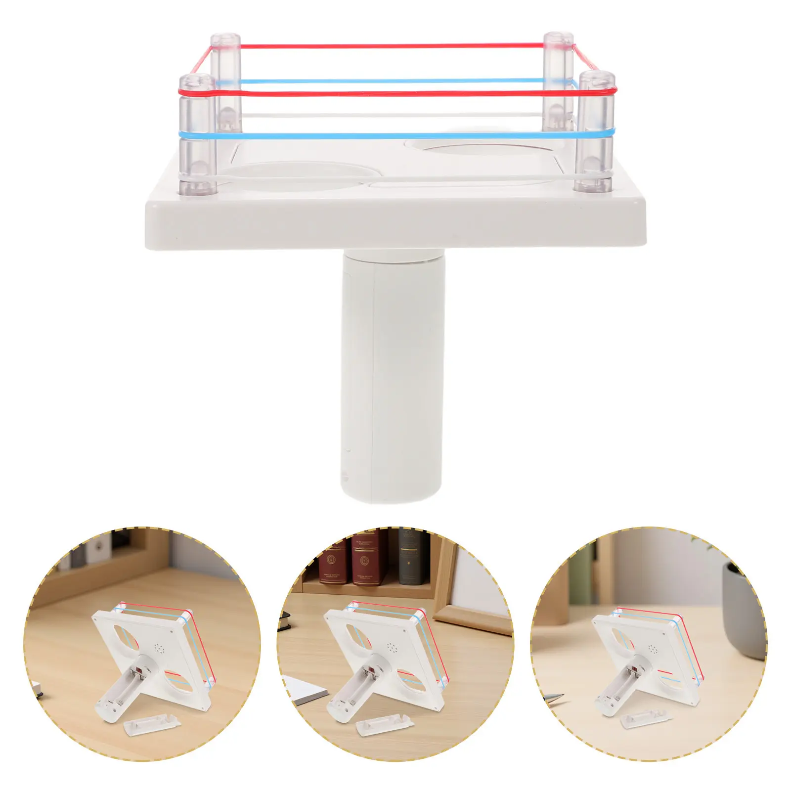 

Interactive Thumb War White Ring 2 Player Wrestling Arena Reaction Training Board Game Family Hand Challenge Reaction
