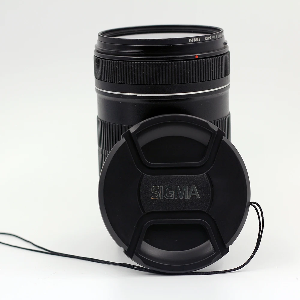 72mm Camera Lens Cap Snap-on Cap Cover With Anti-lost Rope For Sigma Camera Lens 18-200 18-35 17-70 18-250 18-50mm