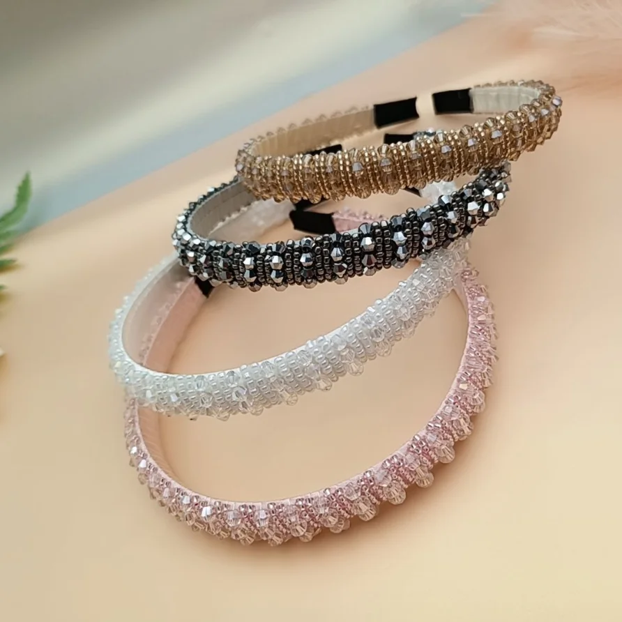Bandeau perlé brillant pour fe - Women Accessories Wholesale China avis et prix