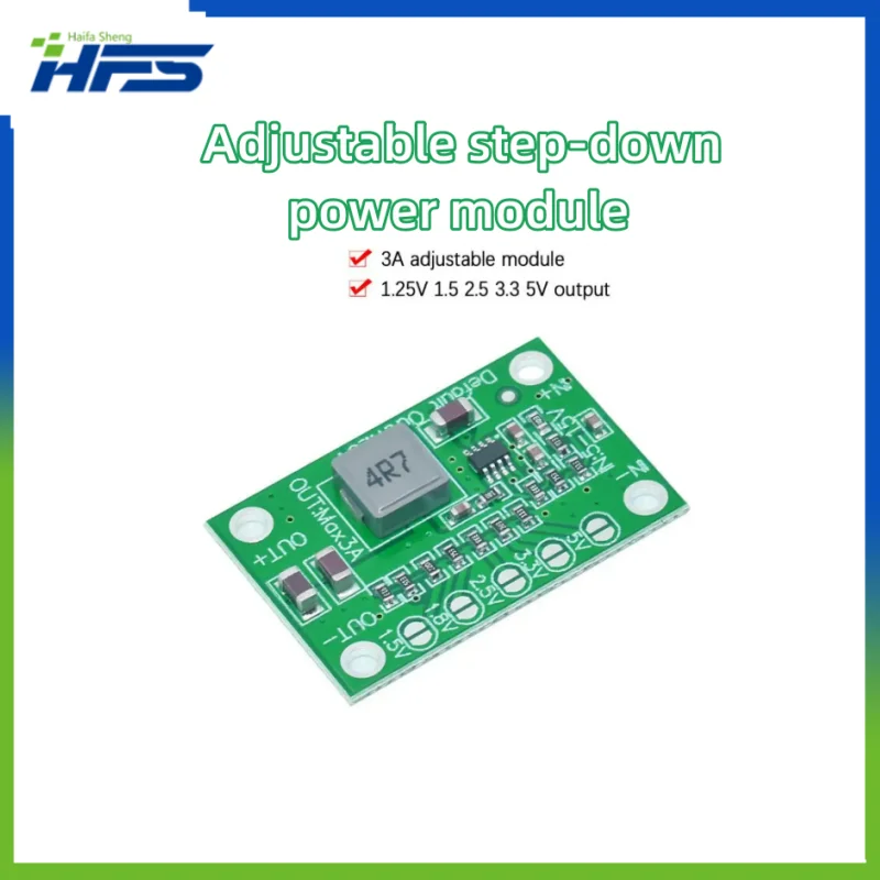 

Adjustable Power Module MP1495 DC Voltage Regulator Step Down Power Converter Board 5-16V to 1.25V 1.5V 1.8V 2.5V 3.3V 5V 3A