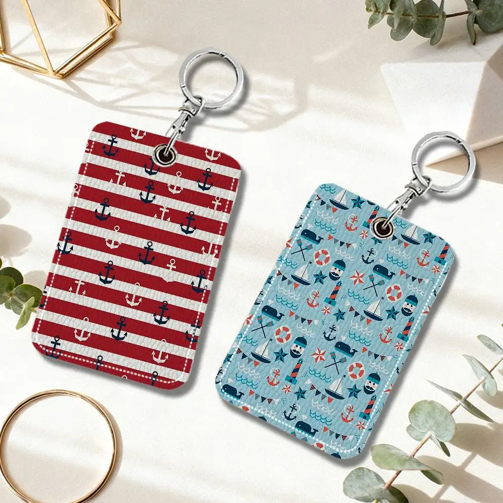 

Скандинавский темно-синий брелок-ключница из морской коллекции, защитный чехол для ключа от двери/замка, подарок для обеспечения безопасности