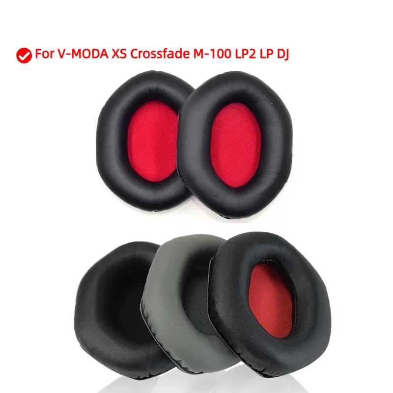 

Replacement Protein Ear Pads for V-MODA XS Crossfade M-100 LP2 LP DJ Headphones Soft Foam Ear Cushions High Quality