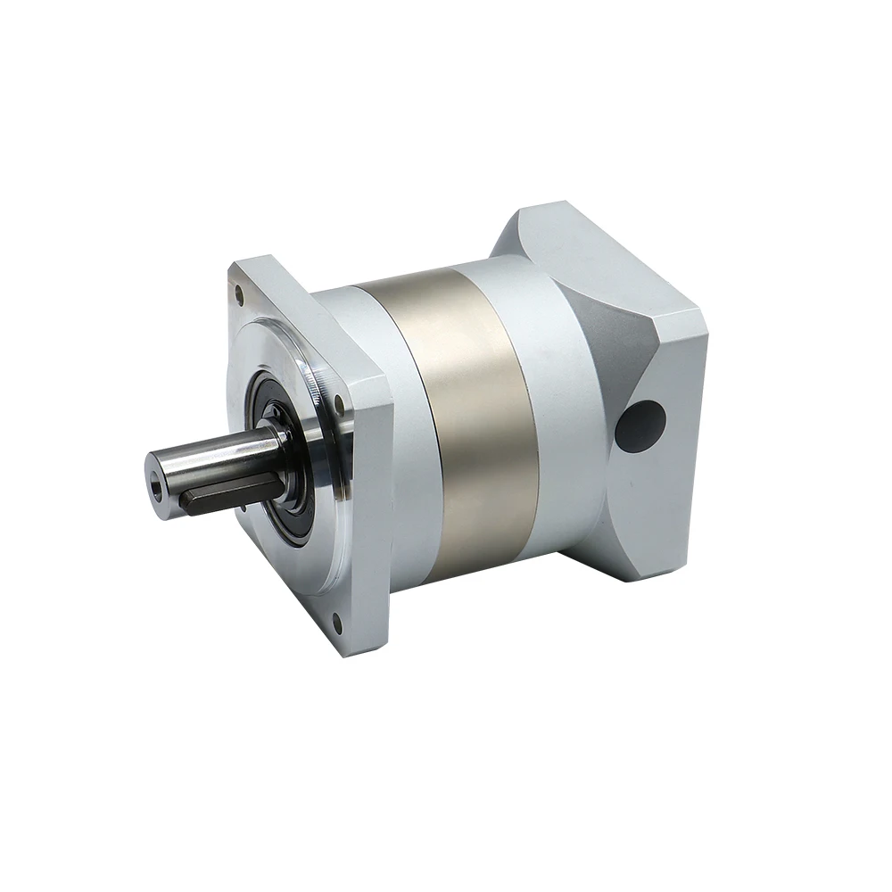 High Precision spur planetary gear reducer Ratio 4:1 to 70:1 fit 90 servo motor 400w 750w