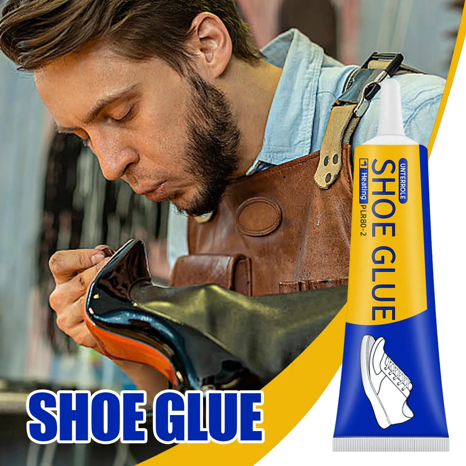 Shoe Glue Sole Repair Repair Adhesive 45g Tough Flexible Instant Waterproof Quick Dry Shoe Glue Repair Adhesive Hiking Shoes