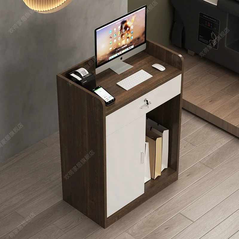 Interior Fashion Reception Desks Large Size Room Decor Vintage Reception Desks Professional Comptoire Accueil Trendy Furniture