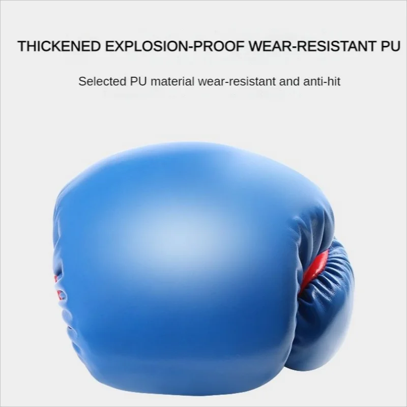 Professional Boxing Gloves Fighting and Sanda Training Gloves for Adults Children One-time Forming Fighting Ring Boxing Gloves