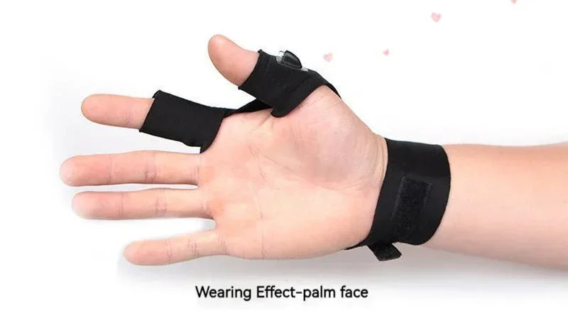 LED Flashlight Fishing Strap Fingerless Gloves Waterproof Cycling Camping Hiking Rescue Glove Lamp Lighting Gloves