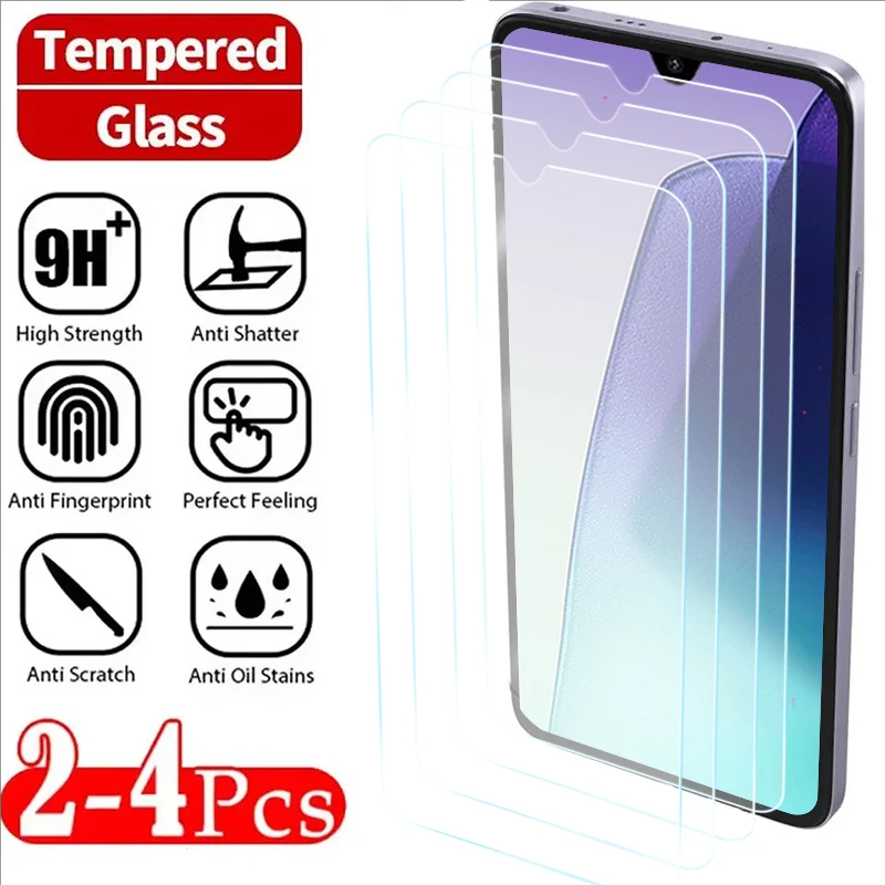 

2-4pcs 8K HD Full Cover Tempered Glass for Redmi 14C 14R 13X 13C 13R 12C 10C Screen Protector for Redmi 13 12 5G Protective Film