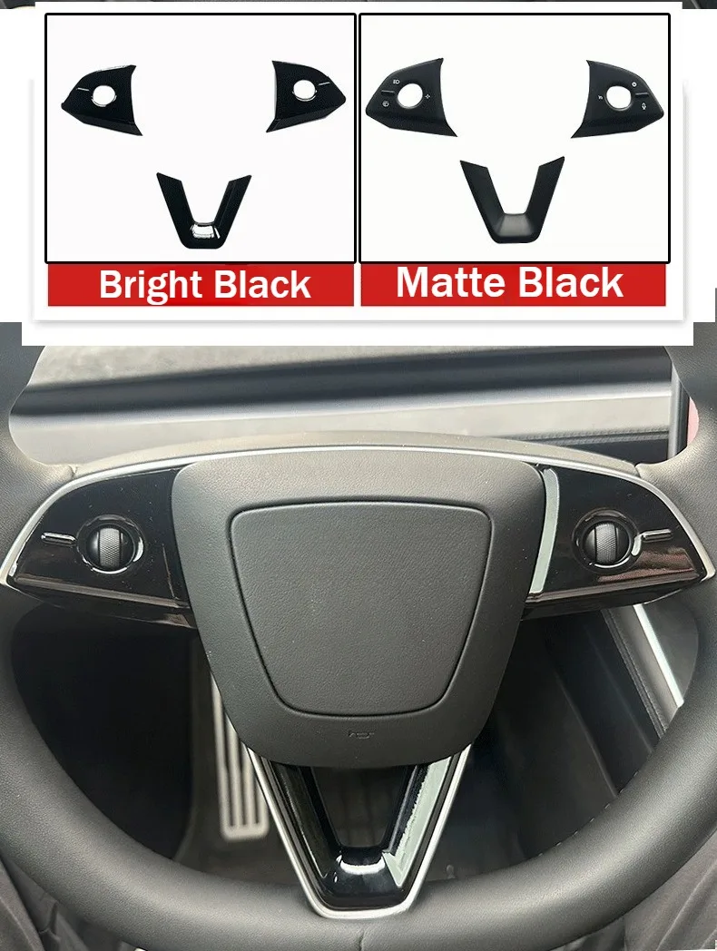 Lenkradabdeckung für Tesla Model Y Juniper Model 3 Highland 6-Sitzer ModelYL Lenkradschutz Dekorative Verkleidung – Detail 21