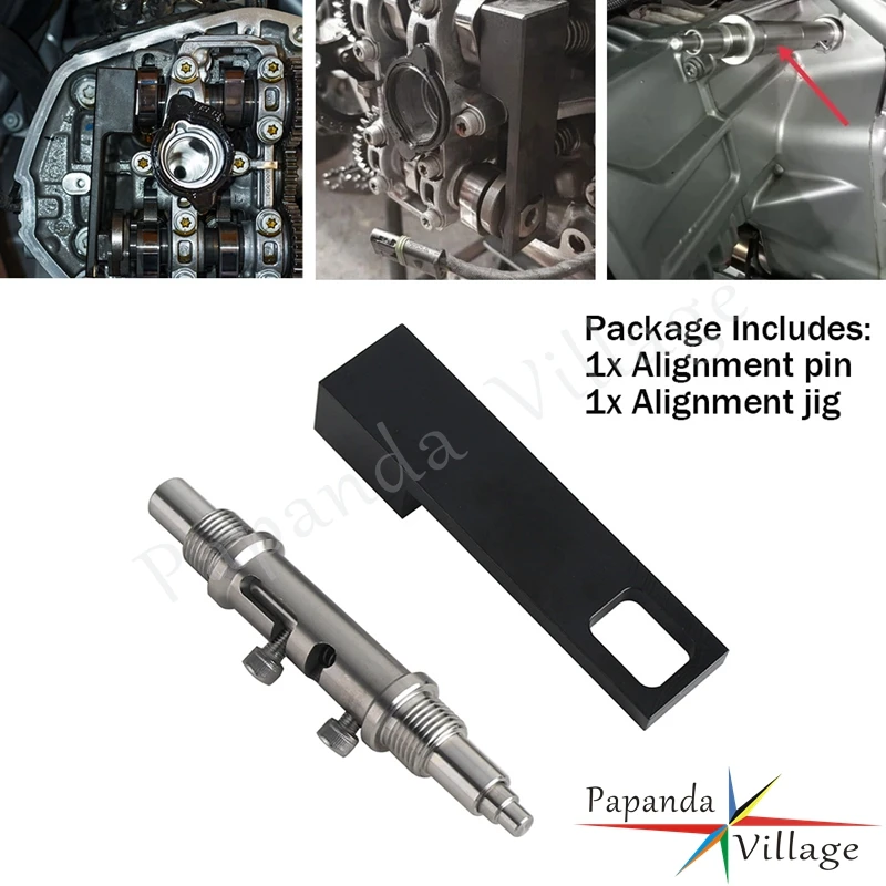 Black Motorcycle Accssories Alignment Pin TDC/BDC Alignment Jig Calibration Fixtu Tool For BMW R 1200 GS R1200GS R1200 GS 1200GS