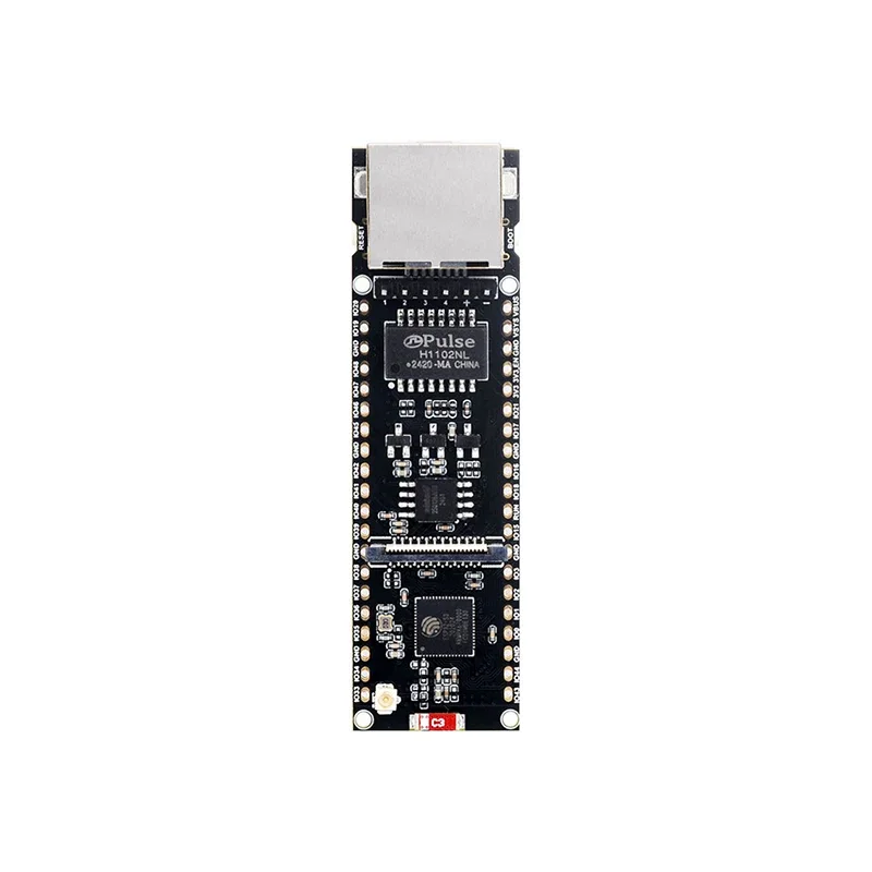 ESP32-S3 ETH HAT Development Board 240MHz Dual Core Processor RJ45 Ethernet Port Wi-Fi & Bluetooth Optional Camera PoE Function