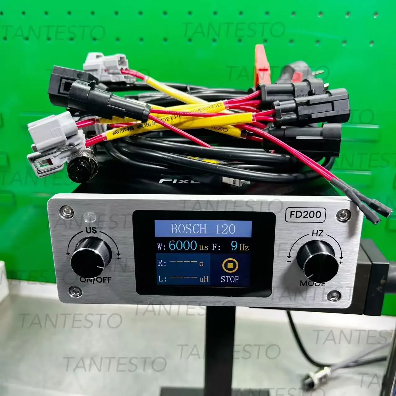CRIN Injector Tester FD200 Solenoid Valve Pulse Drive Smart Auto-test Resistance/inductance/AHE Lift Repair Tools