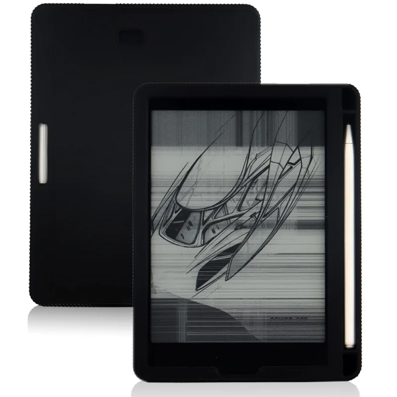 Soft Silicone Cover For Onyx Boox Nova 2 3 Color Case with Pencil