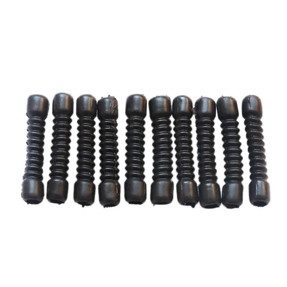 10pcs 45mm M6 Rubber Dust Cover Cap for Motorcycle Brake Cable  Rubber Bellows Radio Box Seals Motorcycle Accessories dropship