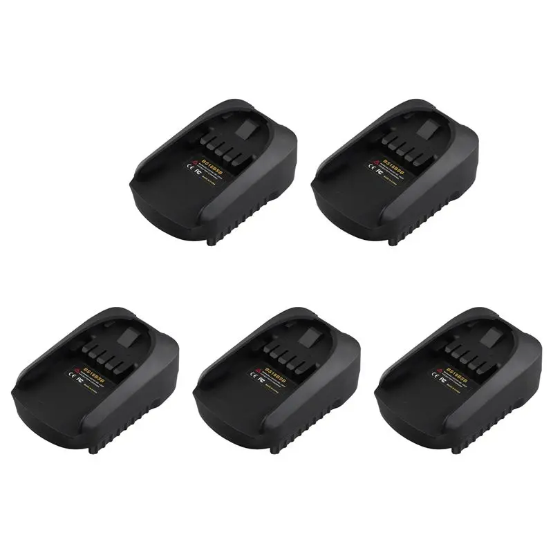 

ABUL-5X BS18BSB Battery Adapter For Li- Battery BAT609 To For 18V Tool Replace Adapter