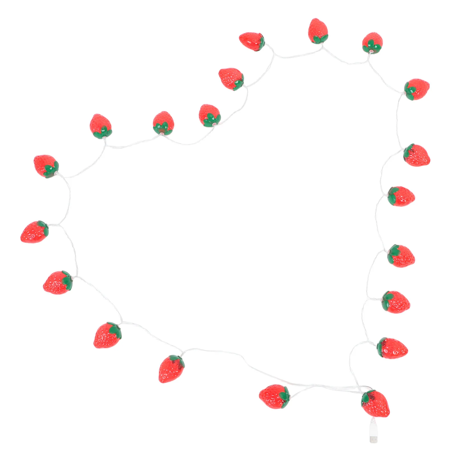 

Strawberry LED String Lights Indoor Outdoor Decorative Lamp Cute Night Light String for Bedroom Party Wedding Ambiance Lighting