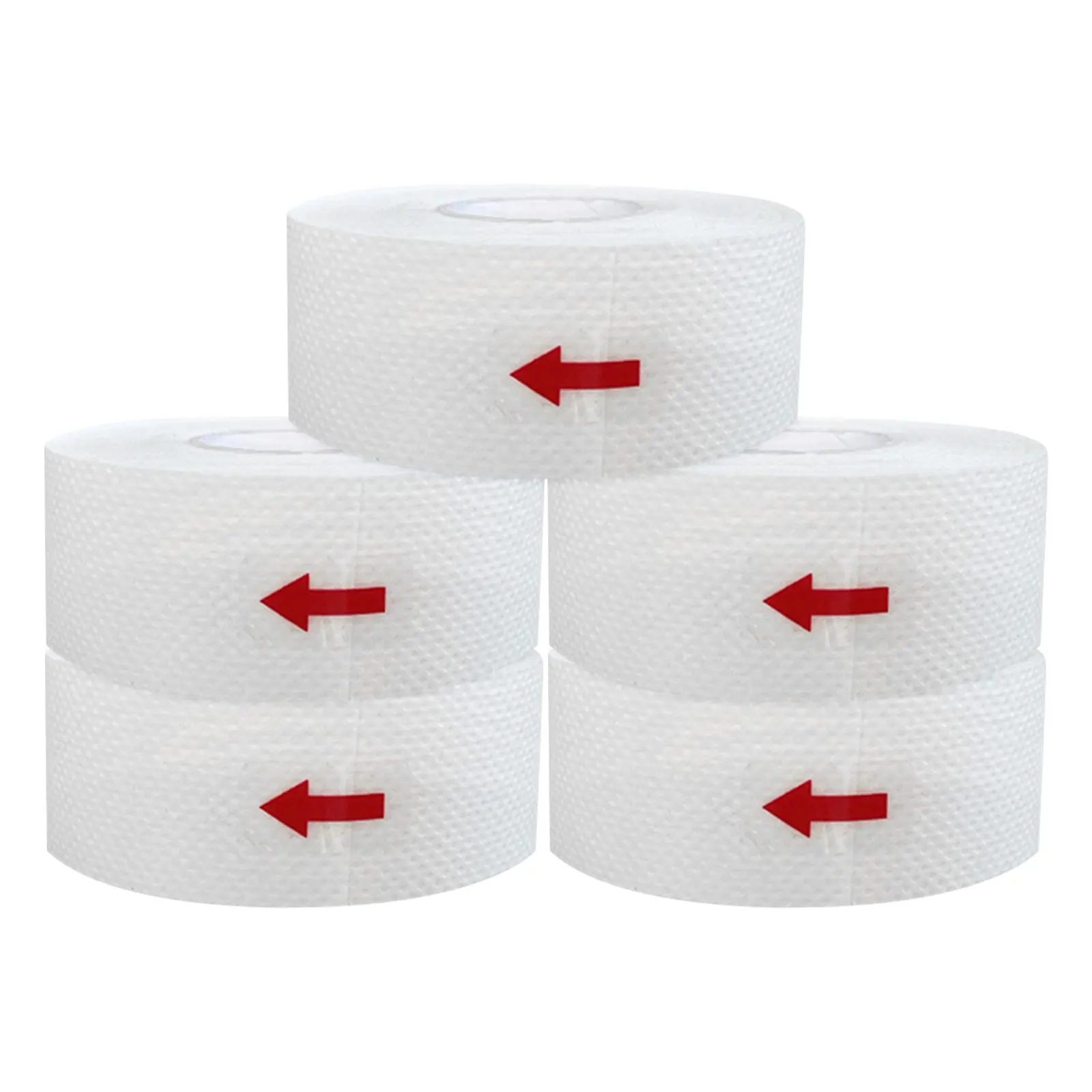 5 Rolls Sweat Absorbing Collar Pads – Breathable Adhesive Liners for Shirts, Hats & Cuffs