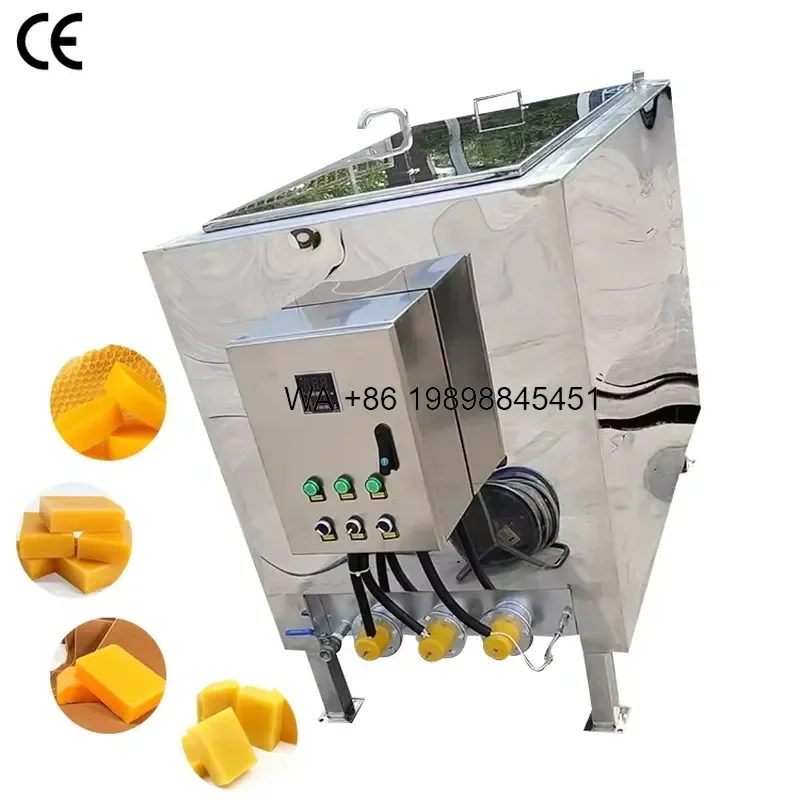 Wmwmnu High Efficiency Stainless Steel 200L Bee Wax Melter Tank for Beeswax Melting