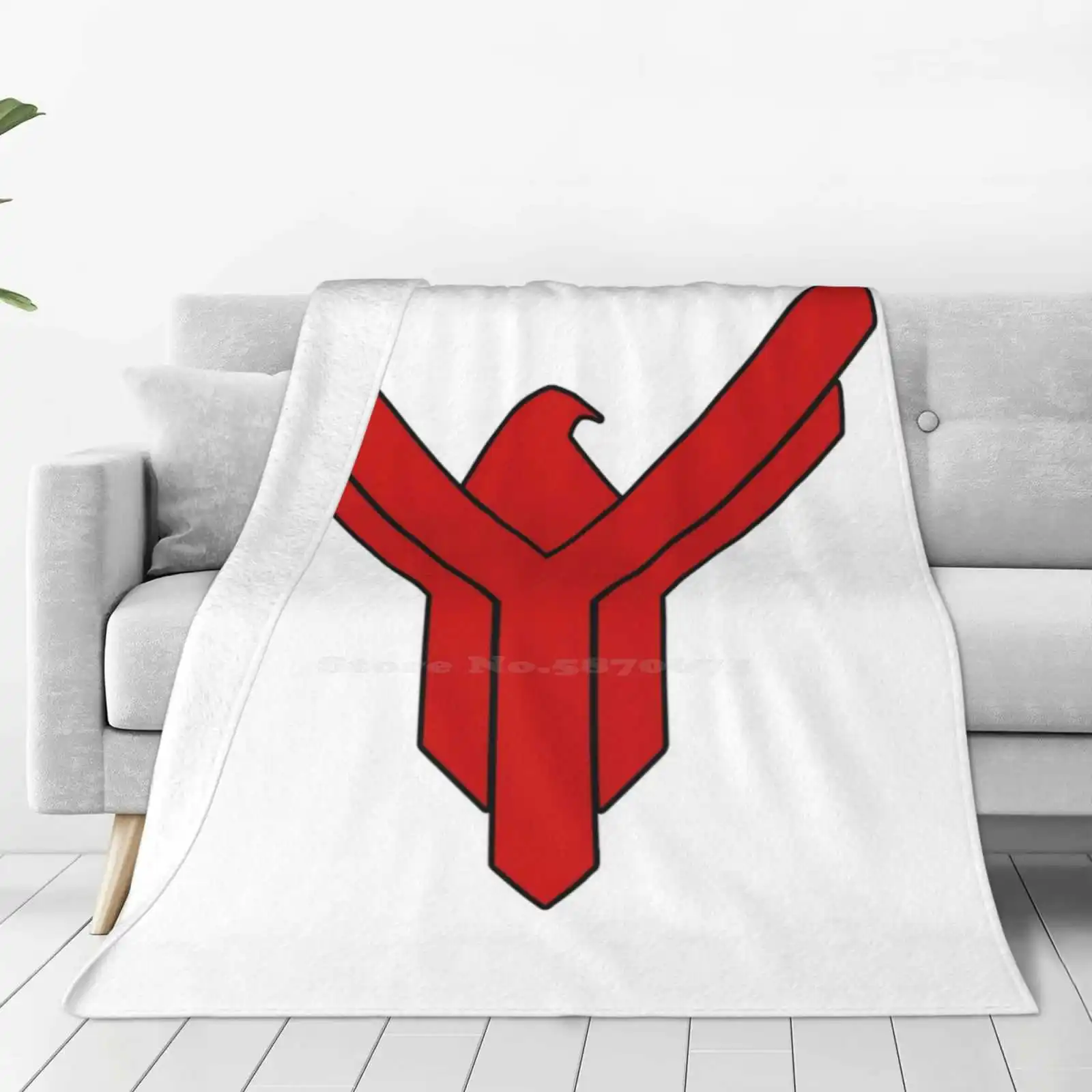 House Atreides Red Crest Shaggy Throw Soft Warm Blanket Sofa/Bed/Travel Love Gifts 2020 Arrakes Space Opera House Atreides