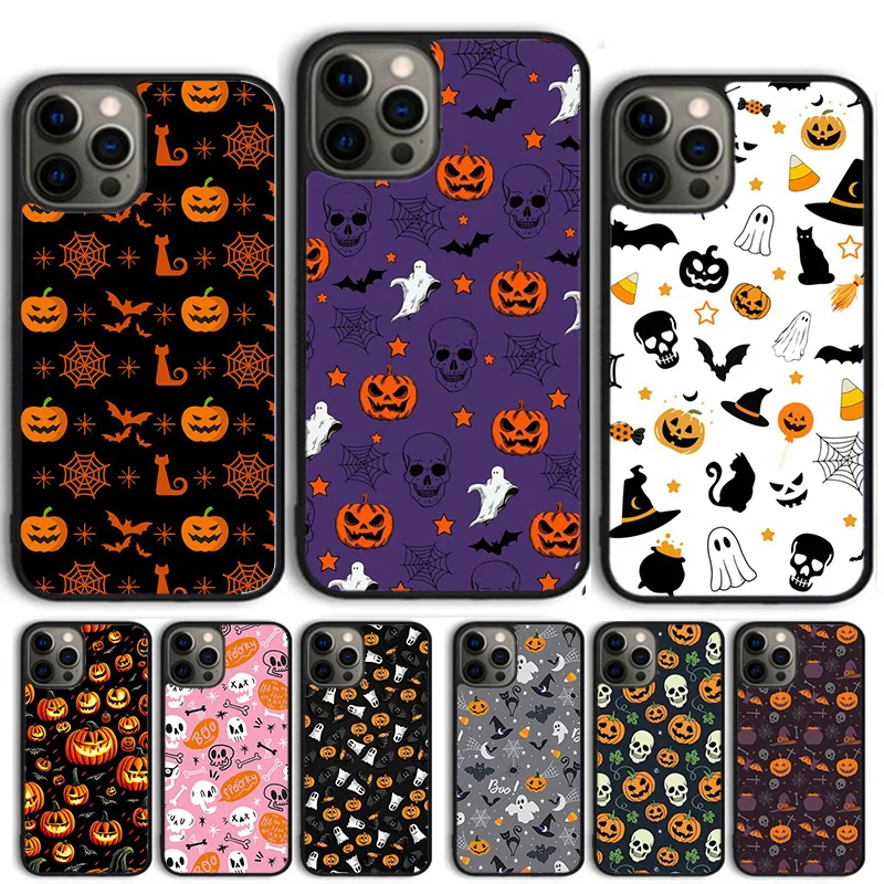 

Эстетичный чехол для телефона в стиле Хэллоуин для iPhone 17 Air, 15, 16, 11, 13, 14 Pro Max, 12 Plus Max