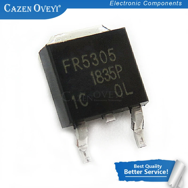 

Chipset 10pcs/lot IRFR5305TRPBF IRFR5305 TO-252 In Stock