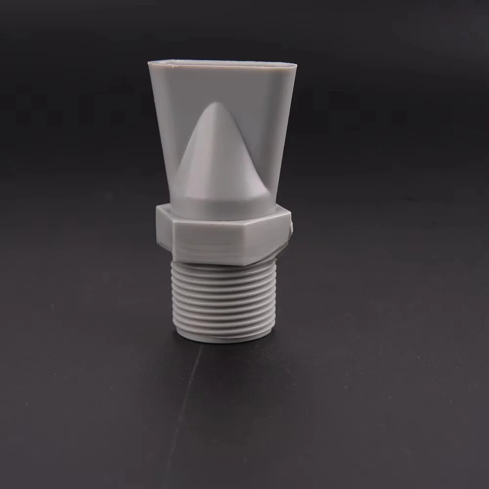 2pcs ABS Plastic Blower Knife Plastic Joint Flat Mouth Duck Nozzle Blow Nozzle Blow Air Pipe Nozzle 1/4, 1/2, 3/4, 3/8