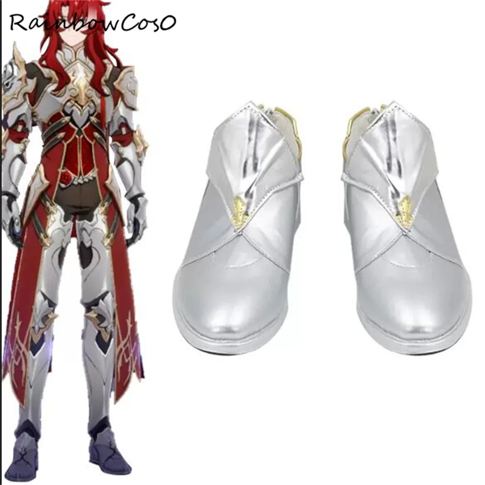 Argenti Honkai Impact Honkai: Star Rail Cosplay Shoes Boots Game Anime Halloween RainbowCos0 W4205