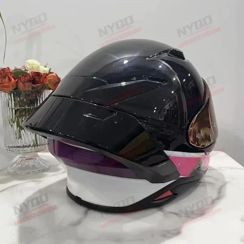 Motorcycle Helmet Spoiler Large Tail Non-destructive Installation Suitable for SHOEI Z8 - view 5