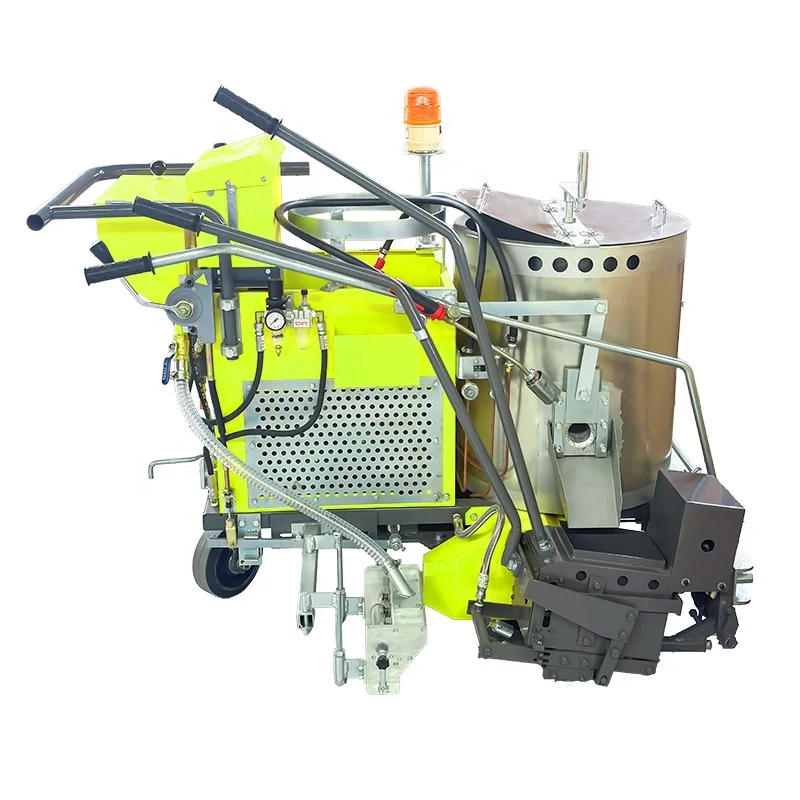 Thermoplastic Automatic Paint Spray Gun Ceramic Road Marking High Pressure Manaufacturing Machines With Extruder