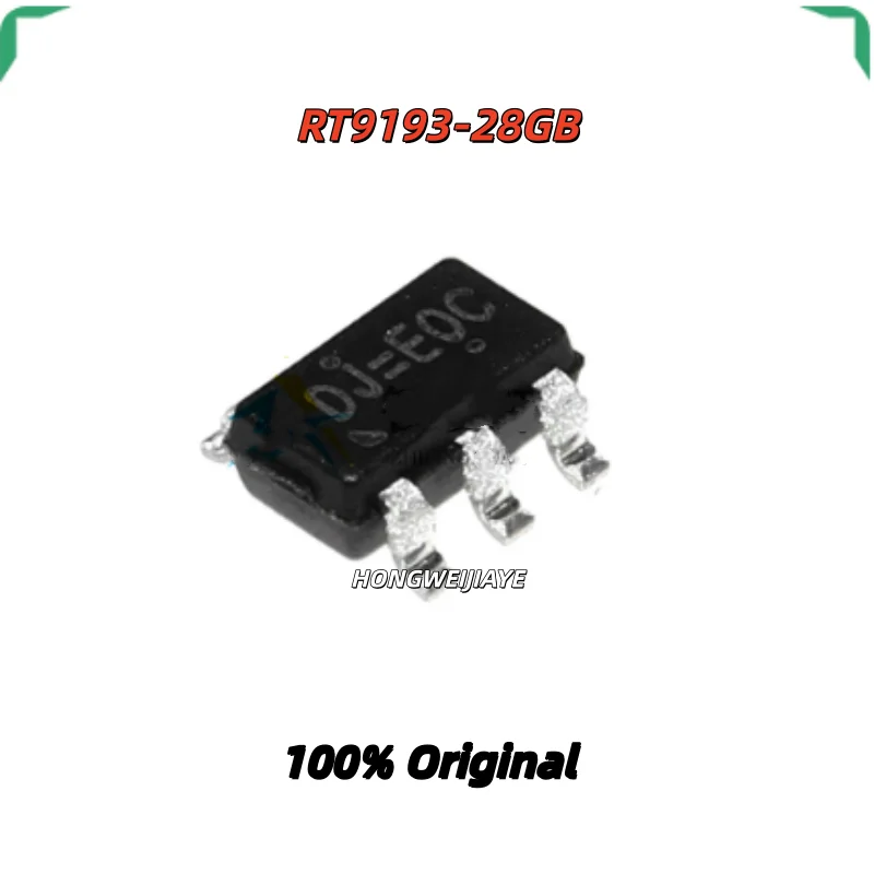 20PCS 100% New RT9193-28GB DJ= RT9193-18GB DC= RT9013-12GB WE= SOT-23-5 Brand New Original Chips ic